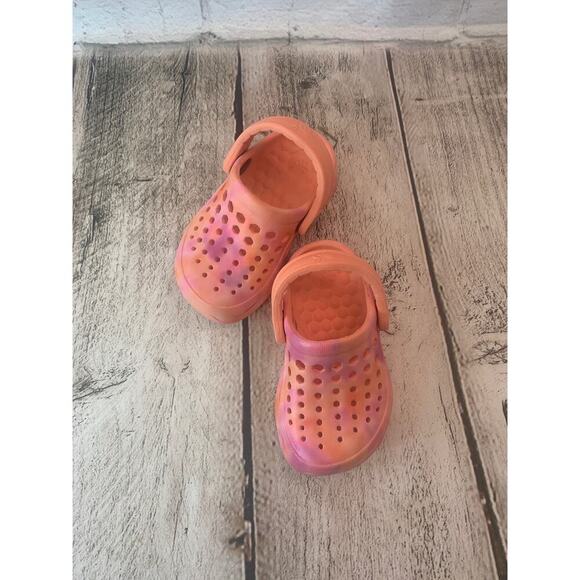 JOYBEES Girl’s Tie Dye Active Clogs / Size: C 4-5 - Picture 1 of 9